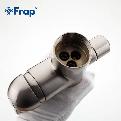 Смеситель для кухни однорычажный под фильтр латунь Ø35 сатин Frap 1/10 F4399-5 Хром матовый - фото 5