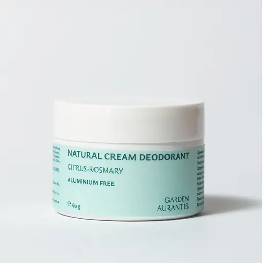Крем-дезодорант для тіла Natural cream deodorante GARDEN AURANTIS 60 мл - фото 2