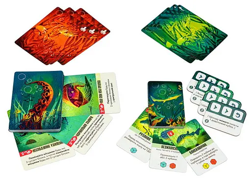 Настольная игра Ігромаг Kelp: Акула против Осьминога (Kelp: Shark vs Octopus) (укр.) (8089) - фото 6