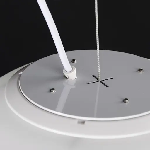 Люстра подвесная Brille E27 60W WH (BR-01410S/1) - фото 8