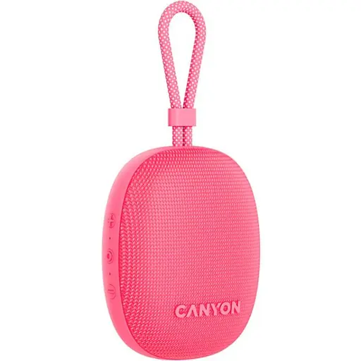 Портативна акустика Canyon OnMove 12 IPX7 TWS 5W Pink (CNE-CBTSP12PK) - фото 3