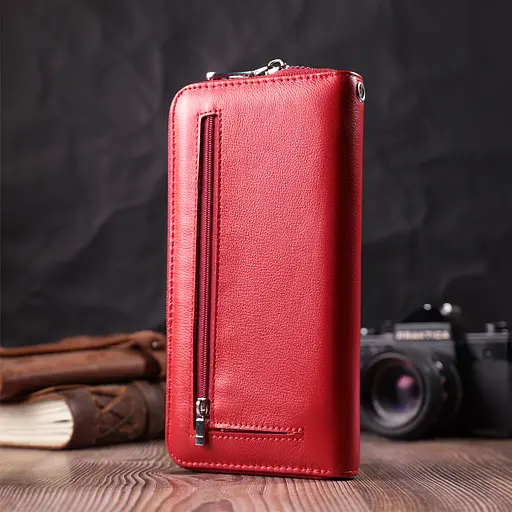 Кожаный женский кошелек ST Leather 20х10х2 см acs0028487 - фото 7