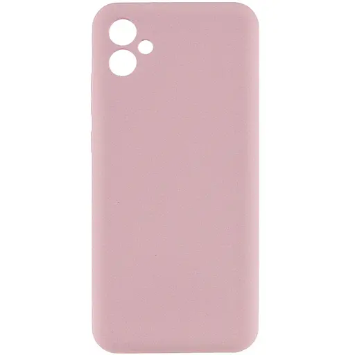 Чохол Lakshmi Silicone Cover Full Camera AAA для Samsung Galaxy A05 Рожевий/Pink Sand