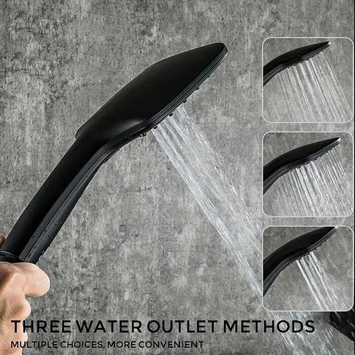 Змішувач для ванни на борт Gappo G1117-6 чорний матовий - фото 3