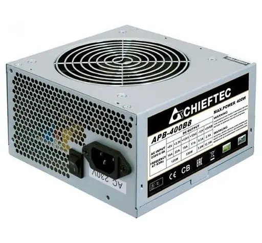 Блок питания Chieftec 400W (APB-400B8) - фото 1