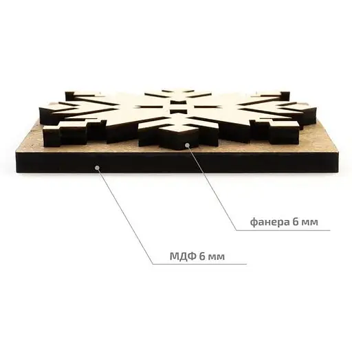 Штамп для вибійки Rosa Talent №14 Вишиванка 9x9см - фото 2