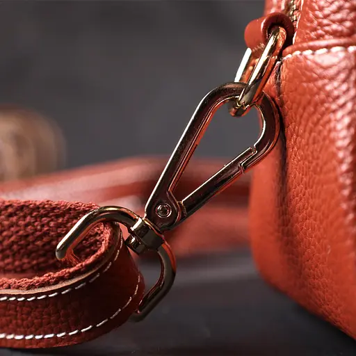 Женская сумка Vintage с двумя ремнями из натуральной кожи 19х11х9 см sum0029050 - фото 10