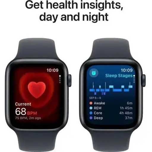 Смарт-годинник Apple Watch SE 2 GPS 40mm Midnight Alu. Case w. Midnight Sport Band - S/M (MXE73) - фото 5