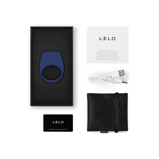 Виброкольцо Lelo Tor 3 6 см синий - фото 3