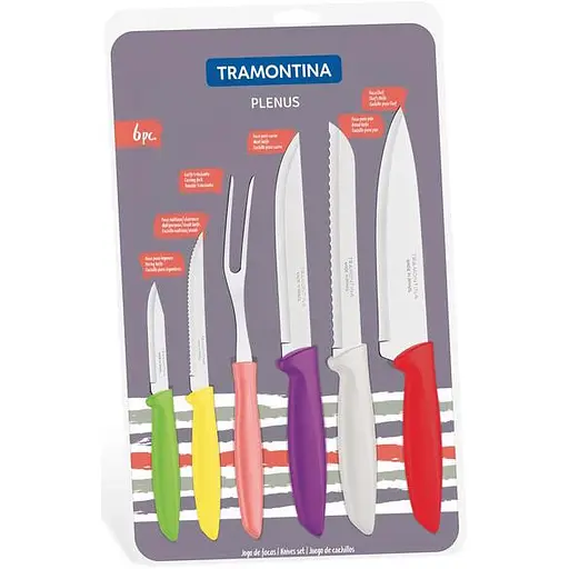Набор ножей из 6 предметов Tramontina Plenus 23498/916 - фото 2