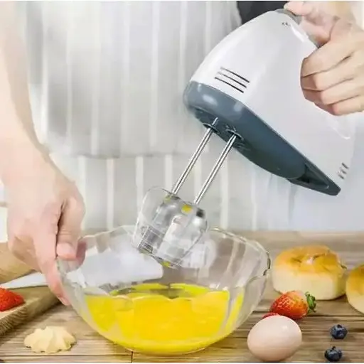 Миксер кухонный ручной Domotec MS-1333 200 Вт 7 скоростей для кухни с насадками - фото 3