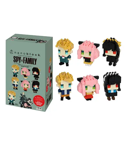 Конструктор Nаnoblock Семья Шпиона-1, 69 элементов (124163) - фото 4