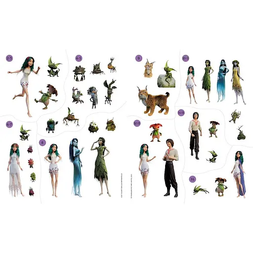 Книжка з наліпками "Загадки Магічного Лісу" 1026005 Мавка - фото 4