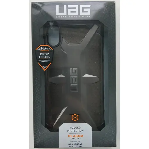 Оригинальный противоударный чехол UAG Plasma Original (111103113131) для iPhone XS Max (6.5") Ash - фото 2