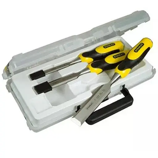 Набор стамесок Stanley Dynagrip в кейсе (2-16-887) - фото 1