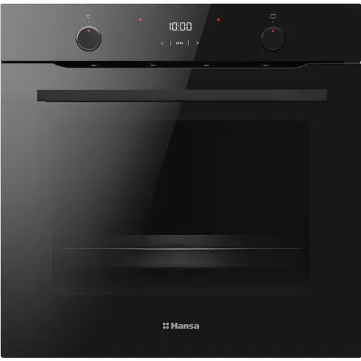 Духовой шкаф электрический Hansa 77 л А дисплей конвекция черный