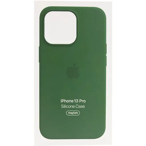 Чохол Epik Silicone case AAA with Magsafe and Animation для Apple iPhone 13 Pro 6.1 Зелений/Clover - фото 5