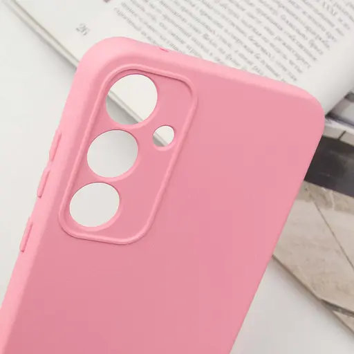 Чехол Silicone Cover Lakshmi Full Camera (A) для Samsung Galaxy M14 5G Розовый / Pink - фото 5