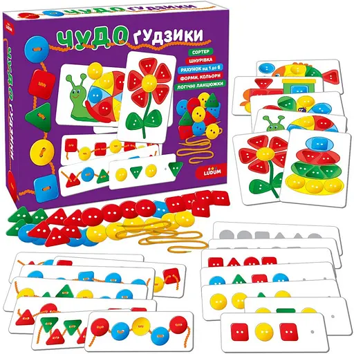 Гра настільна "ЧУДО-гудзики" ME5032-13 - фото 2