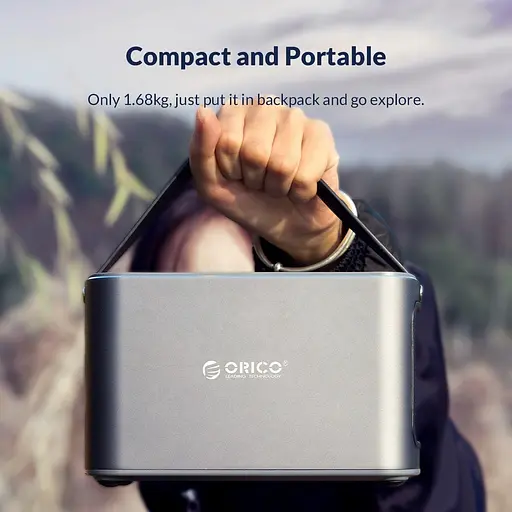 Портативна електростанція зовнішній акумулятор Orico 43500mah 120W Power station - фото 7