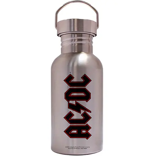 Пляшка AC/DC Logo - із нержавіючої сталі 500 мл - фото 1