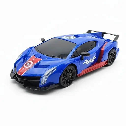 Радиоуправляемая машина DY 987-187 C1-01, 1:16, акум. 3.7V, с пистолетом (орбизы, патроны), резиновые шины, Синяя