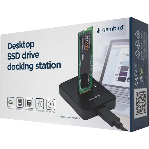 USB-Хаб Gembird iя для жерстких дискiв DD-U3M2 (DD-U3M2) - фото 3