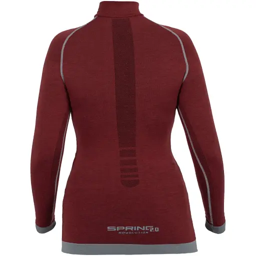 Термосвитер Spring Maglia Donna XS Бордовый - фото 2