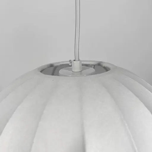 Дизайнерський світильник із полімерним абажуром Ø26x22 см Line F AK04-260 x 220 Білий - фото 5