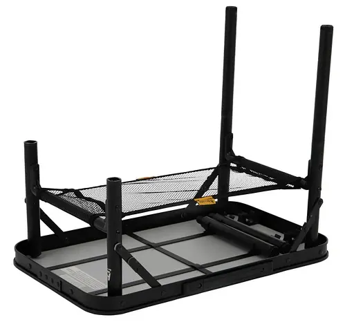 Стол Bo-Camp Woodbine 56x34 см Black/Wood look (1404191) (DAS303265) - фото 6