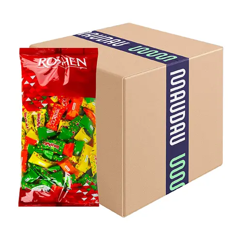 Карамель Roshen Шипучка з порошковою начинкою 1 кг - фото 1