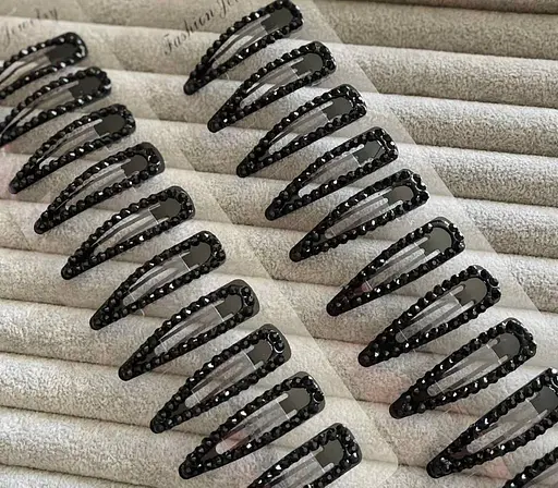 Декоративні металеві шпильки для зачісок 10 шт. - фото 1