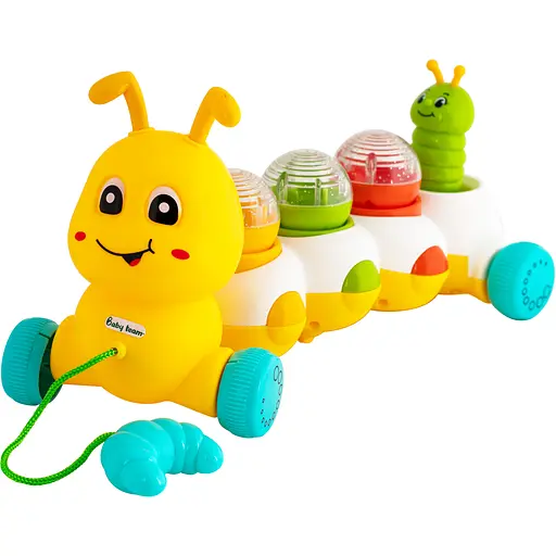 Іграшка музична Baby Team Повзунчик (8659_жовтий)