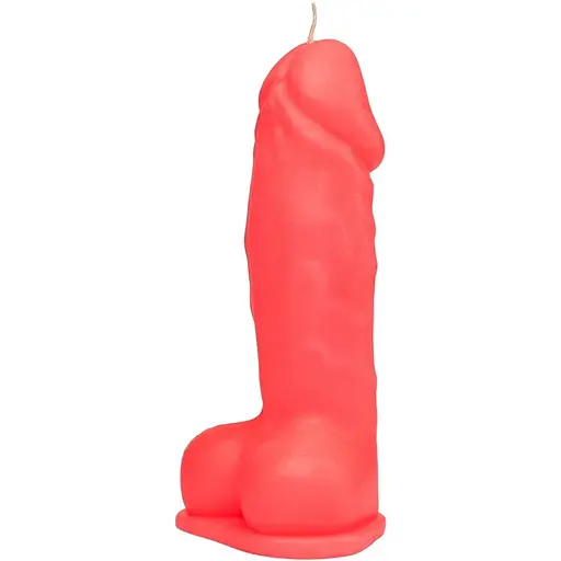 Свеча Love Flame - Dildo L Red Fluor, CPS01-Red