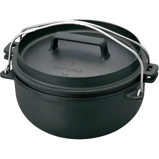 Печь чугунная Snow Peak CS-520 Cast Iron Oven 26 см