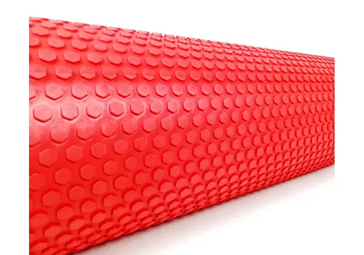 Массажный ролик EasyFit Foam Roller 45 см Красный (EF-2030-R) - фото 2