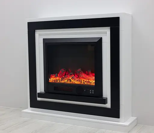 Електричний камін Lindos 1500Вт Bluetooth звук потріскування дров (10080110) - фото 4