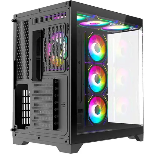 Корпус GameMax HYPE-A Tempered Glass Black (HYPE-A Black) Без БП - фото 10