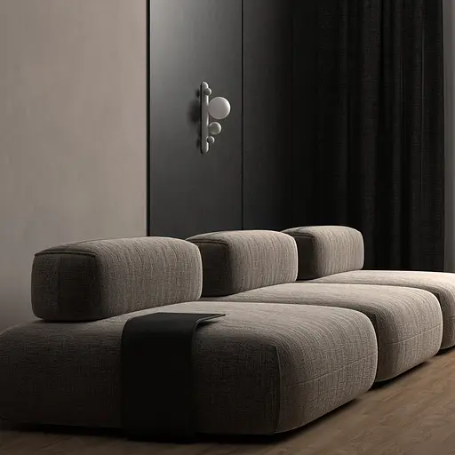 Настінне бра Babich Studio Lunar W Black (RAL 9005) - фото 6