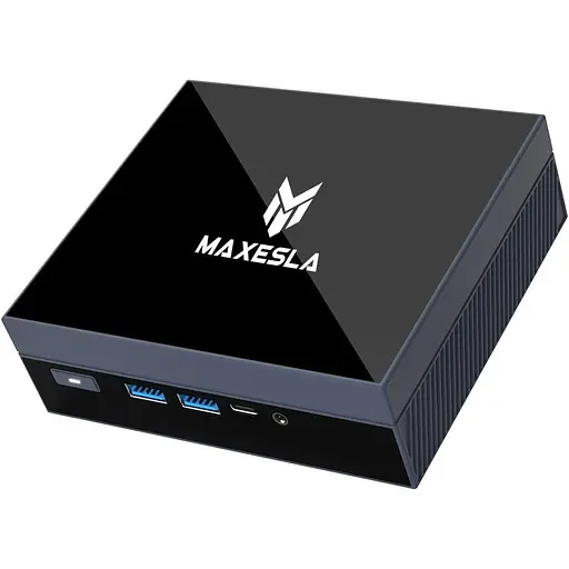 Міні-ПК Maxesla Windows 11 Pro, Intel Celeron N5105 2,9 ГГц 8 ГБ DDR4 256 ГБ SSD M.2, Мінікомп'ютер 2X HDMI UHD, Дводіапазонний