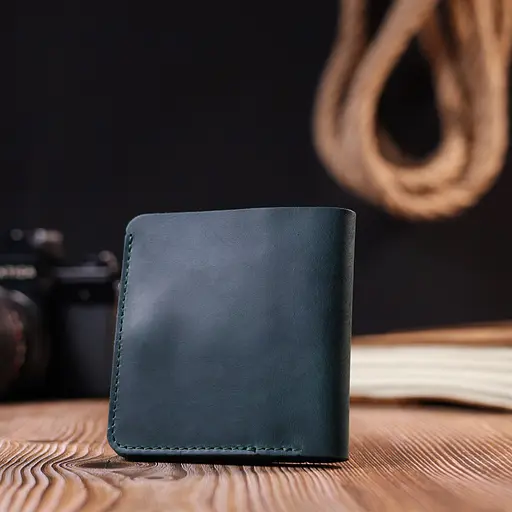 Шкіряне портомне унісекс Shvigel 9.3х9.5х1.3 см acs0022799 - фото 7