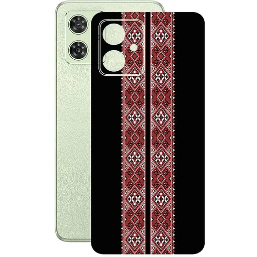 Защитная пленка StatusSKIN для Motorola Moto G54 5G Корпус Винил Вышиванка 3 - фото 1