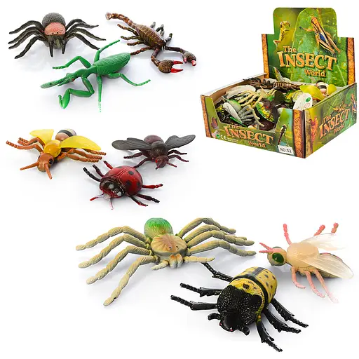 Фигурка Насекомые, от 5 см, 48 шт., 24x18.5x9 см - фото 2