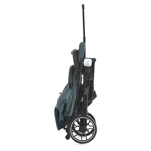 Детская прогулочная коляска-книга Bambi M 5727 Flash Pine Green Зеленая - фото 10