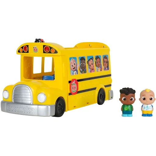 Ігровий набір CoComelon Vehicle Шкільний автобус трансформер, світло, звук (CMW0509) - фото 2