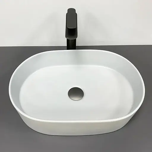 Умивальник VBI Verona 50 gray matt накладний VBI-011319, Сірий - фото 1