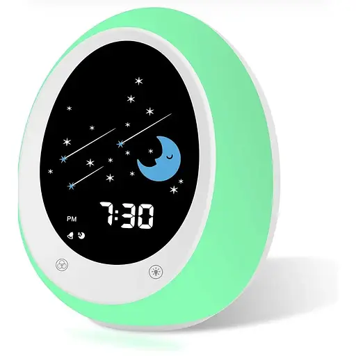 Дитячий будильник ANNNGUL з нічником