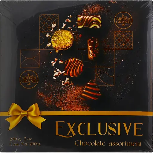 Уцінка. Цукерки шоколадні Aroma Grand Exclusive асорті 200 г (932277)