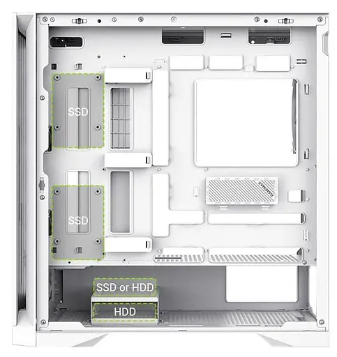 Корпус GameMax LEADER 2 WH (9101-0900R0002) - фото 6