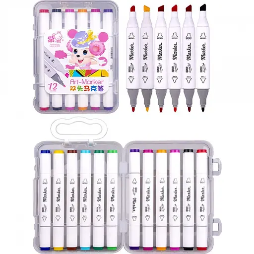 Набор скетчмаркеров Mouse, 12 шт., 222-12 218-12